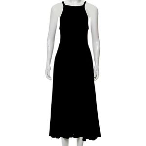 Reformation square neckline long dress